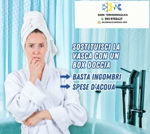 TRASFORMAZIONE VASCA DA BAGNO IN DOCCIA
