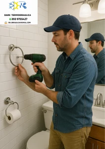 FORNITURA E MONTAGGIO DI ACCESSORI BAGNO